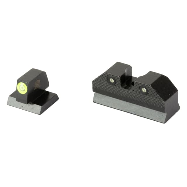 XS Sights R3D 2.0 Standard Height Tritium Night Sight For Desert Eagle .44 Mag/.50AE Green Front Outline Green Tritium Front/Rear