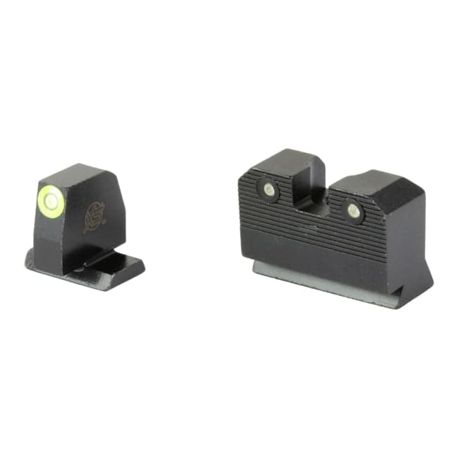 XS Sights R3D 2.0 Suppressor Height Tritium Night Sight For S&W M&P OR Full Size & Compact Green Front Outline Green Tritium Front/Rear