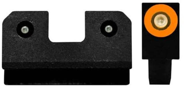 XS Sight Systems R3D Night Sights Orange Kimber K6 Revolver Black