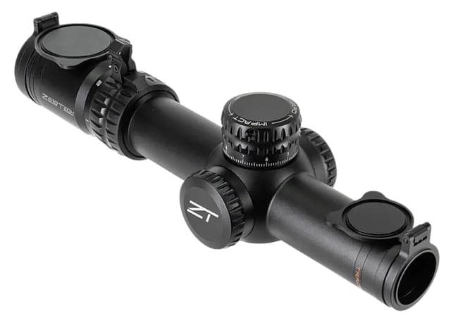 ZeroTech Optics Trace ED  34mm Tube Rifle Scope First Focal Plane RMG-L FFP Reticle Black