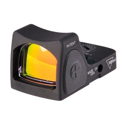 Rmr Type 2 Rm06 Adjustable Led Reflex Sight - Rmr Type 2 Rm06 3.25 Moa Green Dot Sight Black