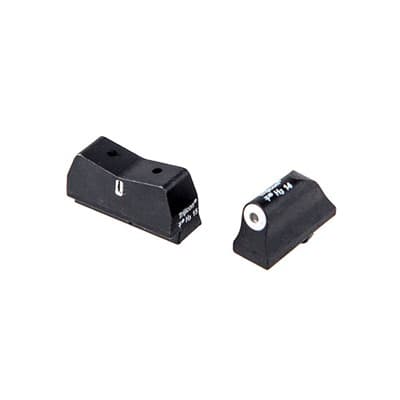 Dxt Big Dot Suppressor Height Sights For GlockA(R) - Dxt Big Dot Suppressor Hgt Sights-GlockA(R) 17,19,22,26,31,38