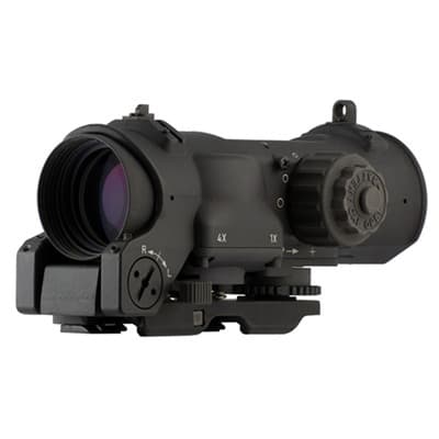Specterdr Dual Role Combat Sight 1x/4x 7.62 Cr5396 Reticle - 1-4x32mm Illuminated 7.62 Cx5396 Ballistic Black