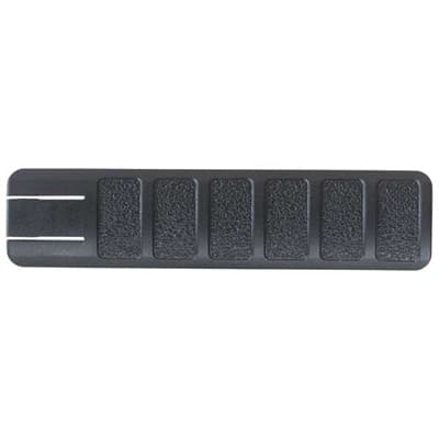 Ar-15 Picatinny Battle Grip Rail Cover Polymer - Battle Grip Rail Cover Picatinny Polymer Black 6''''