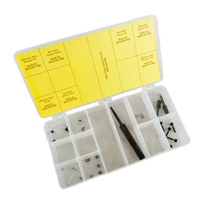 Smith & Wesson Deluxe Rear Sight Rebuild Kit - Deluxe Rear Sight Rebuild Kit For S&W Revolvers