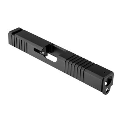 Iron Sight Slide For GlockA(R) 17 Gen 3 - Brn Iron Sight Slide Gen3 Glock 17, Black Nitride
