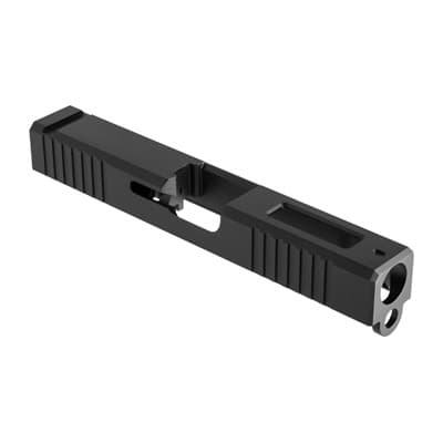 Iron Sight Slide For GlockA(R) 19 Gen 3 - Iron Sight Slide +window Gen3 GlockA(R) 19 Stainless Nitride