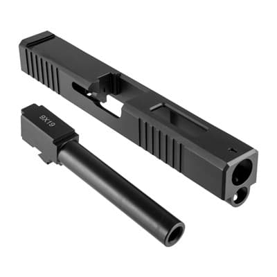 19ls Slide & Barrel Kit For GlockA(R) - Standard 19ls Iron Sight Window Sld & Bbl Kit