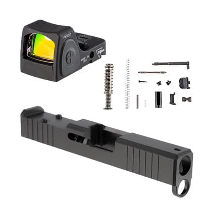 Rmrcc Slide & Parts Kit For GlockA(R) 43 W/Rmrcc Adj 3.25 Moa Dot - G43 Slide Kit With Rmrcc Red Dot
