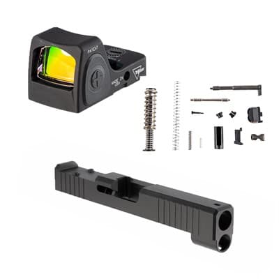 Rmrcc Slide & Parts Kit For GlockA(R) 48 W/Rmrcc Adj 3.25 Moa Dot - G48 Slide Kit With Rmrcc Red Dot