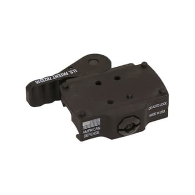 Burris Fastfire Mount - Ad-22 Burris Fastfire Low Mount Qd Standard Lever Black
