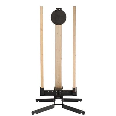 Steel Handgun Targets With Heavy Base - 8'''' Steel Handgun Training Target With Heavy Base & Holder