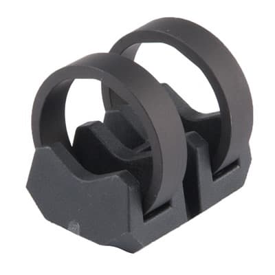 Light Mount V-Block & Rings - Light Mount V-Block & Rings Black