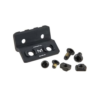 M-Lok Offset Light/Optic Mount - M-Lok Offset Light/Optic Mount Black