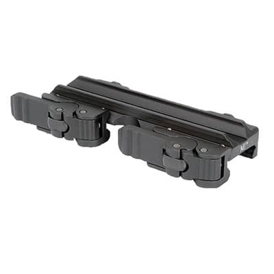 Trijicon Acog/Vcog 2 Lever Quick Detach Mount - Trijicon Acog 2 Lever Qd Mount, Black