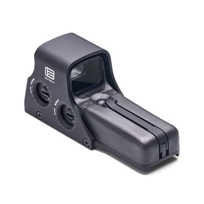 512 Holographic Weapon Sight - Hws 512 Holographic 68 Moa Red Circle-Dot Rear Buttons Black