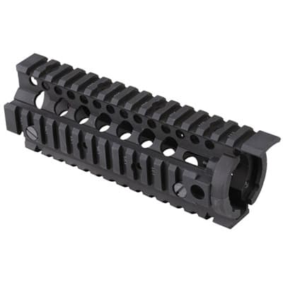 Ar-15 Omega Rail Picatinny Quad Rail - Ar-15 7'''' Omega Rail Picatinny Quad Rail Black