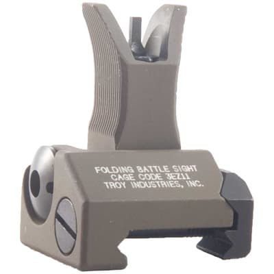 Ar-15  Flip-Up Front Sight - 1.34'''' Flip-Up Front Sight Aluminum Dark Earth