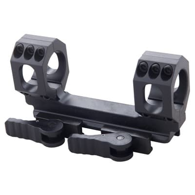 Recon-S No Offset Scope Mount - 1'''' 0 Moa Scope Mount, Black