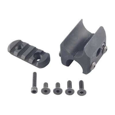 Remington / Benelli Tactical Barrel / Magazine Clamp - Tactical Barrel/Mag Clamp W/ Picatinny Rail