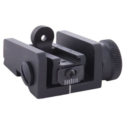 Springfield M1 Carbine Rear Sight - Springfield M1 Carbine Adjustable  Rear Sight Black