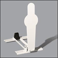 Us Popper Target, 28'''' Complete W/Hinged Base