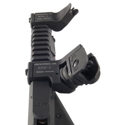 Ar-15  Rapid Transition Sight Set - Ar-15  Offset Rapid Transition Sight Set Black
