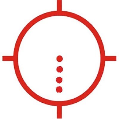 Hws Exps3-4 Holographic Sight - Hws Exps3-4 Nvg Comp Holo. 68 Moa Red Ring 1 Moa  Dotsx4 Blk