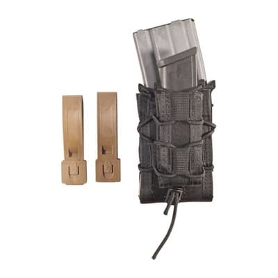 Magazine Carrier Double Decker Taco Molle Mount - Double Decker Taco Molle Black