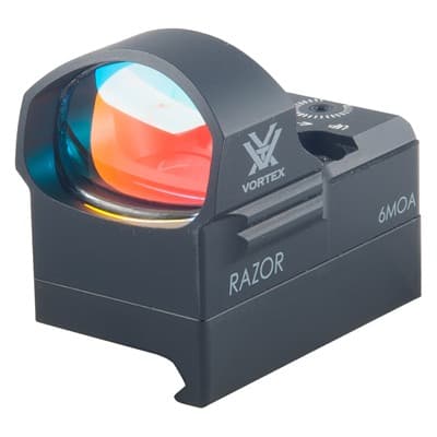 Razor Red Dot Sight - Razor 6 Moa Reflex Red Dot Black