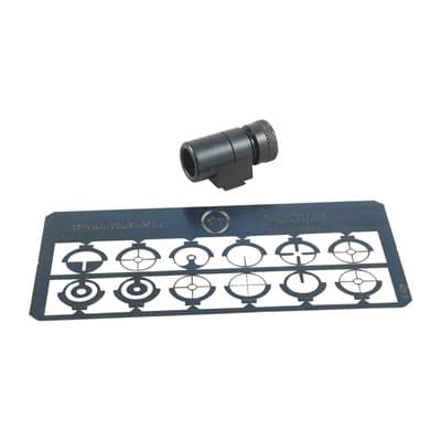 Rifle  Globe Tunnel Sight W/ 12 Inserts - .350'''' Globe Tunnel Sight W/ 12 Inserts Steel Black