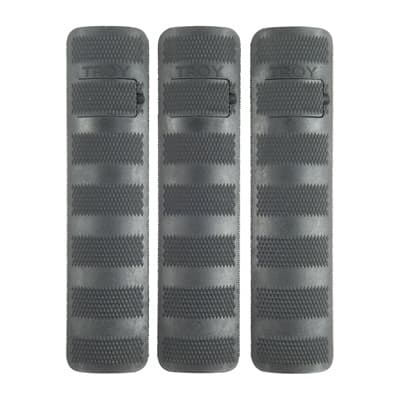 Ar-15 Picatinny Battle Rail Cover 3-Pk Polymer - Battle Rail Cover 3-Pk Picatinny Polymer Black 6''''