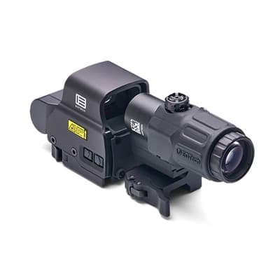 Hhs Ii Exps2-2 & G33 Magnifier Combo - Hhs Ii Exps2-2 Holographic Sight & G33 Magnifier Combo Black