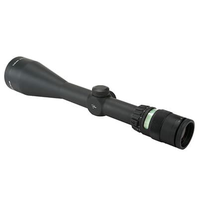 Accupoint 2.5-10x56mm Sfp Illuminated Rifle Scope - 2.5-10x56mm Sfp Ill Mil-Dot Crosshair W/Green Dot Ret Blk