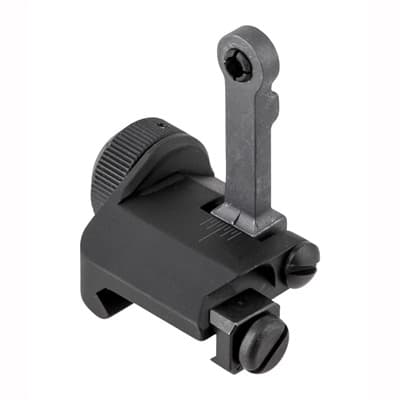 Ar-15  Tactical Rear Sight 300 Meter - Ar-15  Flip-Up Adj Tactical Rear Sight 300 Meter Black