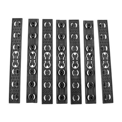 Ar-15 Keymod Flat Panel Cover Polymer - Flat Panel Cover Keymod Polymer Black 5.5''''