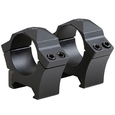 Alpha Hunting Scope Rings - 30mm Low Black Alpha Hunting Mount