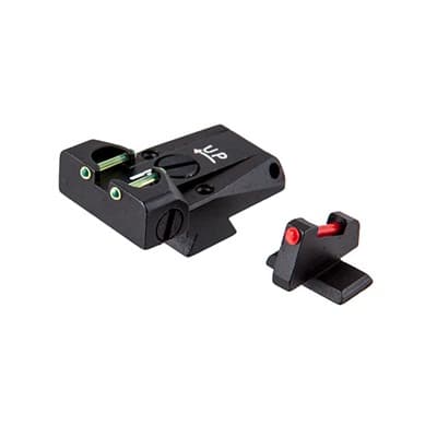 Browning Adjustable Sight Set - Browning Hi-Power Fiber Optic Adjustable Sight Set