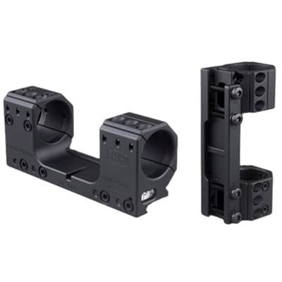 Isms Picatinny Mounts - 30mm 1.5'''' 0 Moa Scope Mount, Black