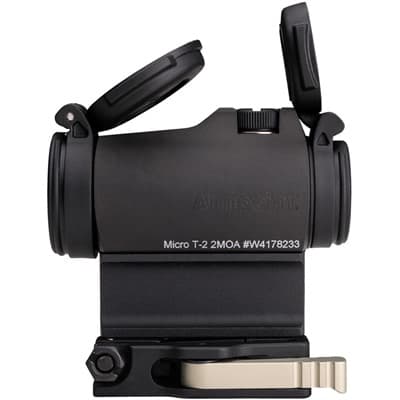 Micro T-2 Sight - Micro T-2 2 Moa Red Dot Reflex Sight W/Lrp Mount Black