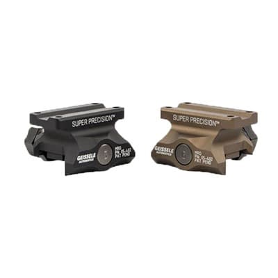 Super Precision Trijicon Mro Mounts - Absolute Co-Witness Black Mro Mount