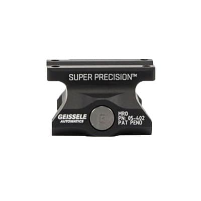 Super Precision Trijicon Mro Mounts - Lower 1/3 Co-Witness Black Mro Mount