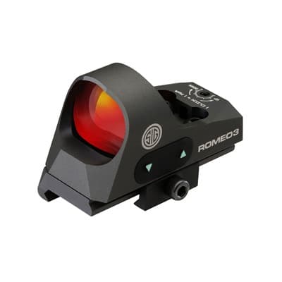 Romeo3 Reflex Sight With Picatinny Riser - Romeo3 3 Moa Dot Reflex Sight Black