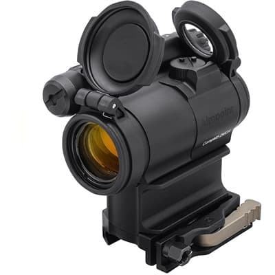 Compm5 2 Moa Red Dot Sight, Lrp Mount - Compm5 2 Moa Red Dot Reflex Sight W/Spacer & Lrp Mount Black