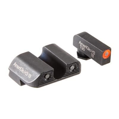 Agent Night Sight Set For GlockA(R) - For GlockA(R) 42/43 3-Dot Proglo Sight Set