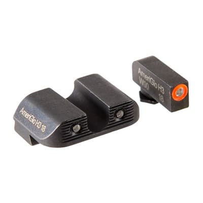 Agent Night Sight Set For GlockA(R) - For GlockA(R) 17/19/26 Gen5 3-Dot Proglo Sight Set