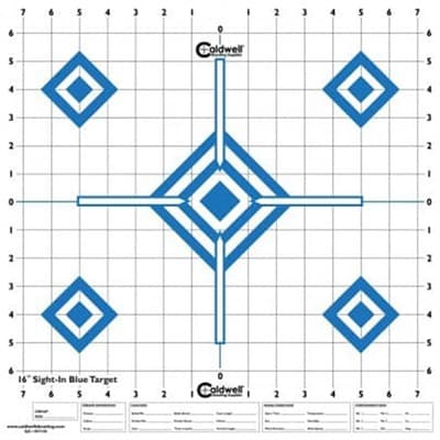 Sight In Target Hi Contrast Blue 16'''' - Sight In Target 16   Hi Contrast Blue, 10pk