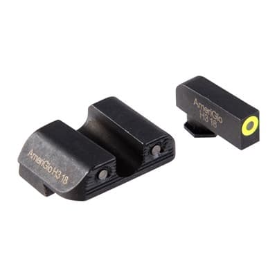Agent Night Sight Set For GlockA(R) - For GlockA(R) 42/43 3-Dot Proglo Sight Set