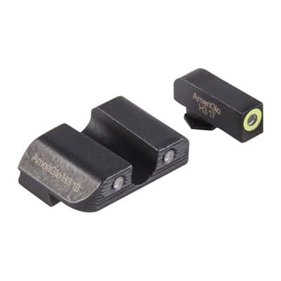 Agent Night Sight Set For GlockA(R) - For GlockA(R) 9/40/357 3-Dot Proglo Sight Set