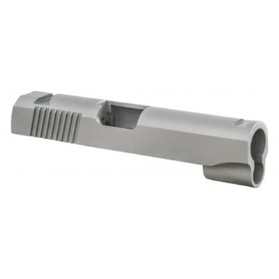 1911 Commander Carry Slide-Dovetail Sight Cuts & Cocking Serr - 1911 9mm Commander 4.25'''' Slide Dovetail Sight Cuts